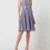 Luxuar Cocktailkleid Mit Pailletten – Bleu 17