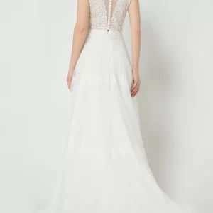 Luxuar Brautkleid Mit Schleppe – Offwhite 12