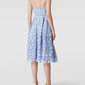Jake*s Cocktail Cocktailkleid Mit Spitze – Himmelblau 15