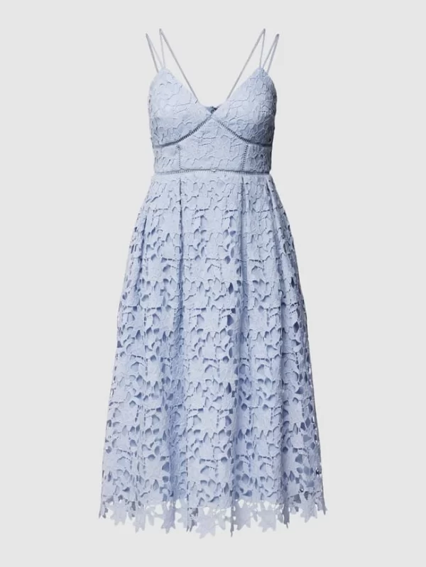 Jake*s Cocktail Cocktailkleid Mit Spitze – Himmelblau 3