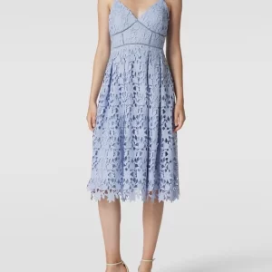 Jake*s Cocktail Cocktailkleid Mit Spitze – Himmelblau 13