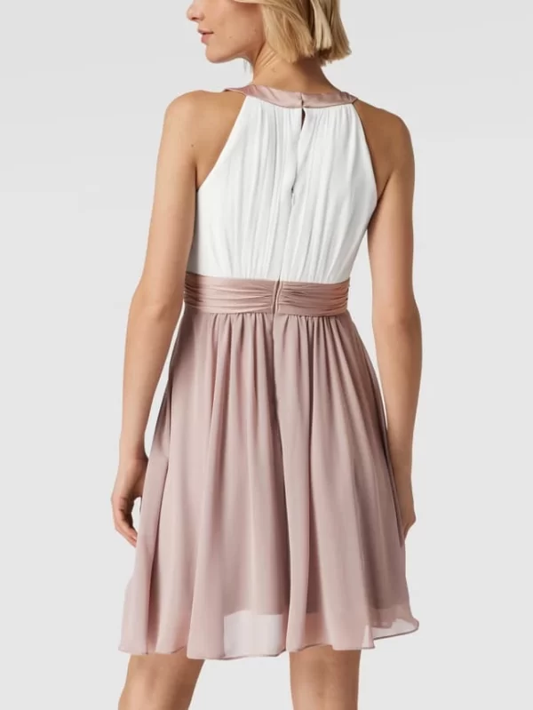 Jake*s Cocktail Cocktailkleid Mit Amerikanischem Ausschnitt – Mauve 6