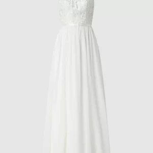 Luxuar Brautkleid Mit Floralen Stickereien – Offwhite 9