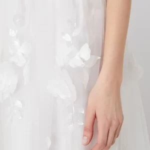 Apart Glamour Brautkleid Mit Blüten-Applikationen – Offwhite 10