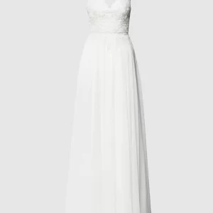 Mascara Brautkleid Mit Floraler Stickerei – Offwhite 10