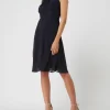 Christian Berg Cocktail Cocktailkleid Aus Chiffon – Marineblau Meliert 17
