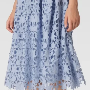 Jake*s Cocktail Cocktailkleid Mit Spitze – Himmelblau 11