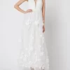 Apart Glamour Brautkleid Mit Blüten-Applikationen – Offwhite 22