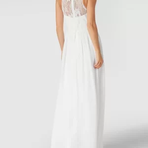 Mascara Abendkleid Mit Floralen Stickereien Und Zierperlen – Offwhite 16
